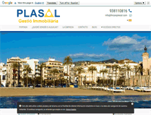 Tablet Screenshot of fincasplasal.com